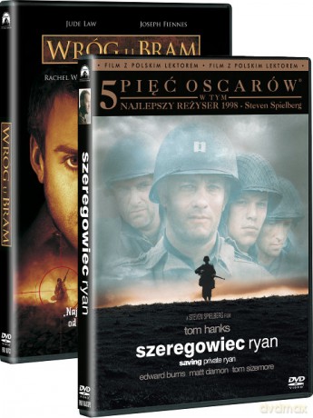 Szeregowiec Ryan / Wróg u bram (polski lektor) Pakiet [2DVD]