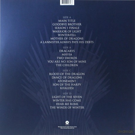 Game Of Thrones soundtrack (City Of Prague Philharmonic Orchestra) [2xWinyl]
