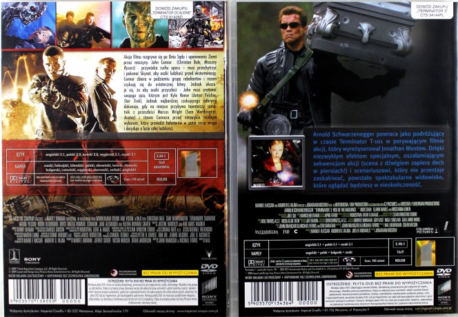 Terminator 3. Bunt maszyn / Terminator: Ocalenie [2DVD]