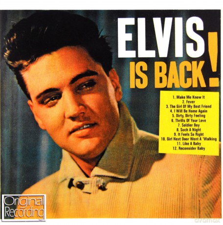 Elvis Presley: Elvis Is Back [CD]