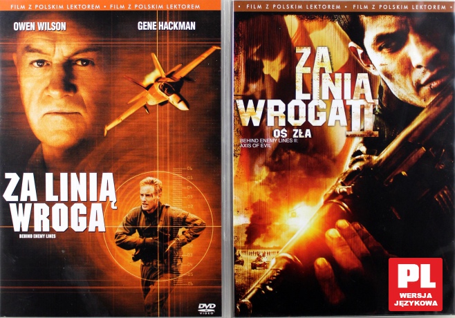 Za linią wroga / Za linią wroga II: Oś zła Pakiet [2DVD]