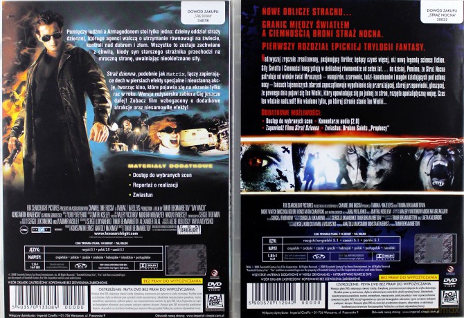 Straż dzienna / Straż nocna Pakiet [2DVD]