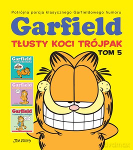 Garfield. Tłusty koci trójpak (Tom 5) [KOMIKS]