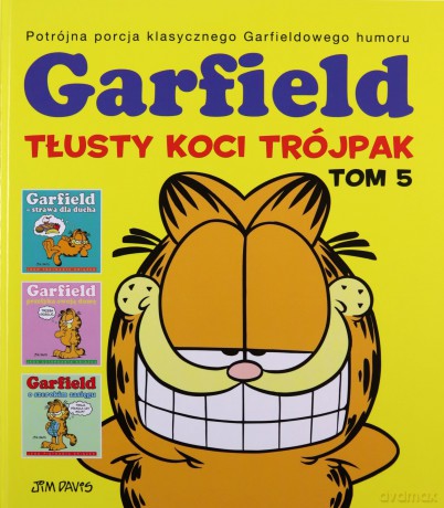 Garfield. Tłusty koci trójpak (Tom 5) [KOMIKS]