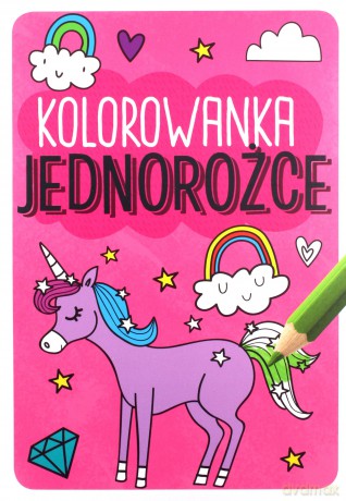 Kapitan Nauka. Kolorowanka Jednorożce [KSIĄŻKA]