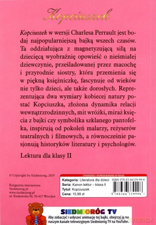 Kopciuszek - Charles Perrault [KSIĄŻKA]