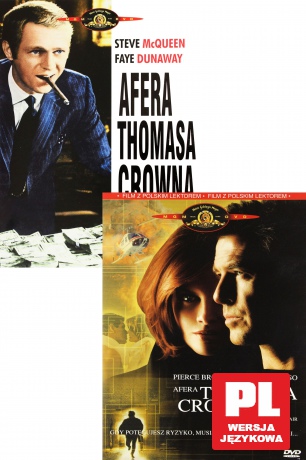 Afera Thomasa Crowna (1968) / Afera Thomasa Crowna (1999) Pakiet [2DVD]