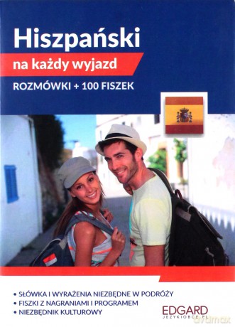 Hiszpański na każdy wyjazd. Rozmówki + 100 fiszek [KSIĄŻKA]