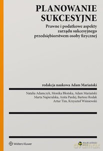 Planowanie sukcesyjne - Adam Mariański [KSIĄŻKA]