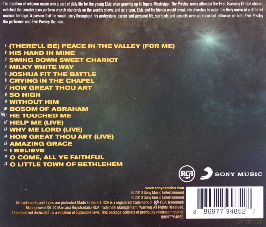 Elvis Presley: The Gospel Collection [CD]
