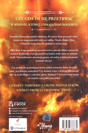 Portal do Kerberosu. Elementals (Tom 4) - Michelle Madow [KSIĄŻKA]