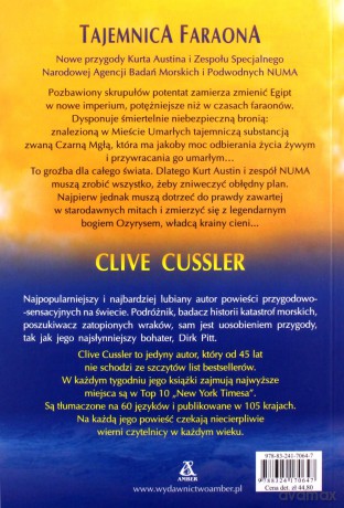 Tajemnica faraona - Clive Cussler, Graham Brown [KSIĄŻKA]