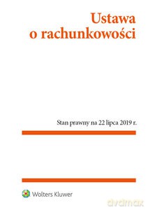 Ustawa o rachunkowości [KSIĄŻKA]