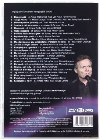 Michał Bajor: Piosenki Marka Grechuty i Jonasza Kofty [DVD]