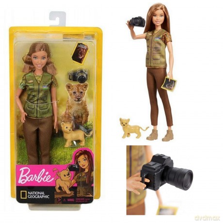 Lalka Barbie Fotoreporterka