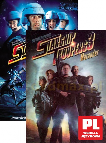 Żołnierze kosmosu 2: Bohater Federacji / Żołnierze kosmosu 3: Grabieżca (okładka 3D) Pakiet [2DVD]