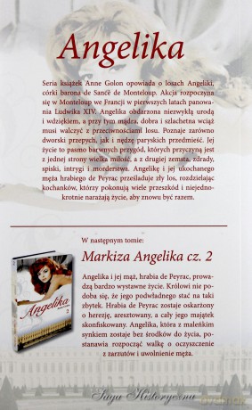 Angelika tom 01: Markiza Angelika cz. 1 - Anne Golon [książka]