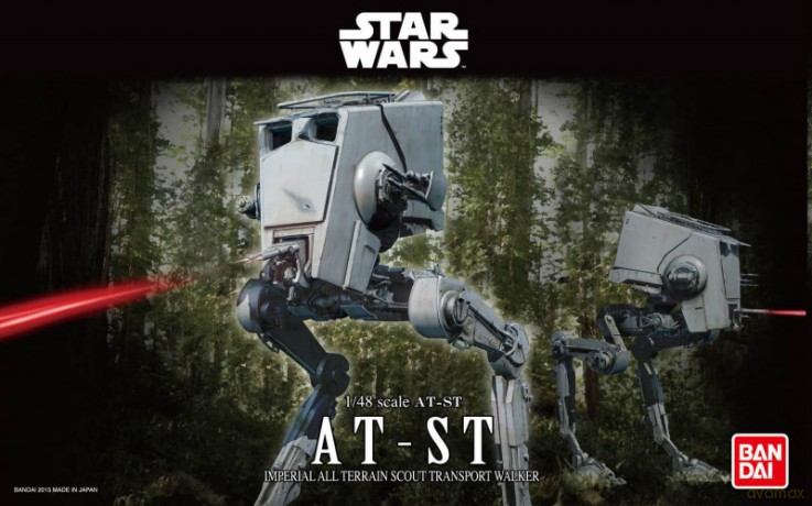 Model plastikowy Star Wars 1/48 AT-ST (Gwiezdne Wojny)