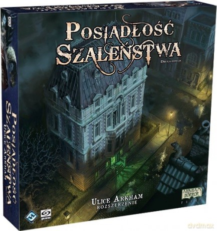 Posiadłość Szaleństwa Ulice Arkham 2 Edycja [GRA]