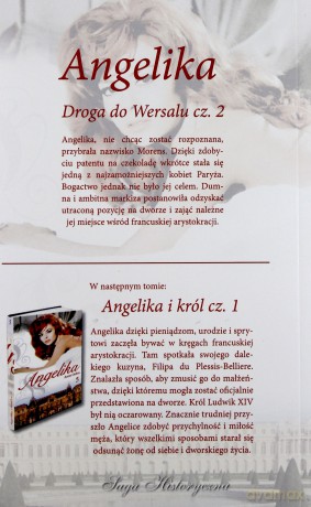 Angelika tom 04: Droga do Wersalu cz. 2 - Anne Golon [książka]
