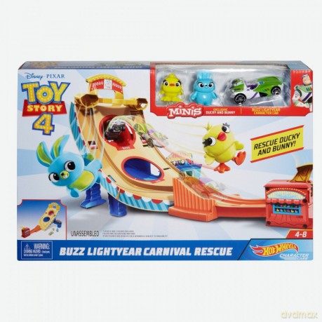 Tor samochodowy Toy Story 4 Zestaw filmowy GCP24
