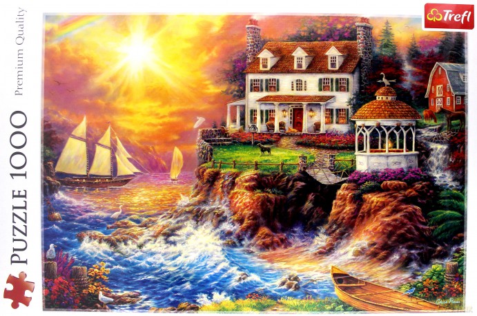 TREFL 1000 el. - Spokojna przystań [PUZZLE]