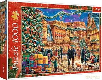 TREFL 1000 el. - Świąteczny rynek [PUZZLE]