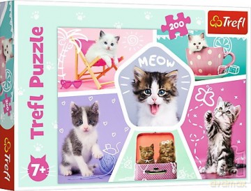 TREFL 200 el. - Kocie figle [PUZZLE]
