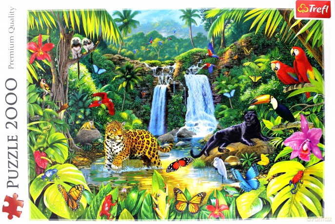 TREFL 2000 el. Las tropikalny [PUZZLE]