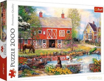 TREFL 2000 el. - Sielskie życie [PUZZLE]