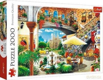 TREFL 2000 el. - Widok na Barcelonę [PUZZLE]