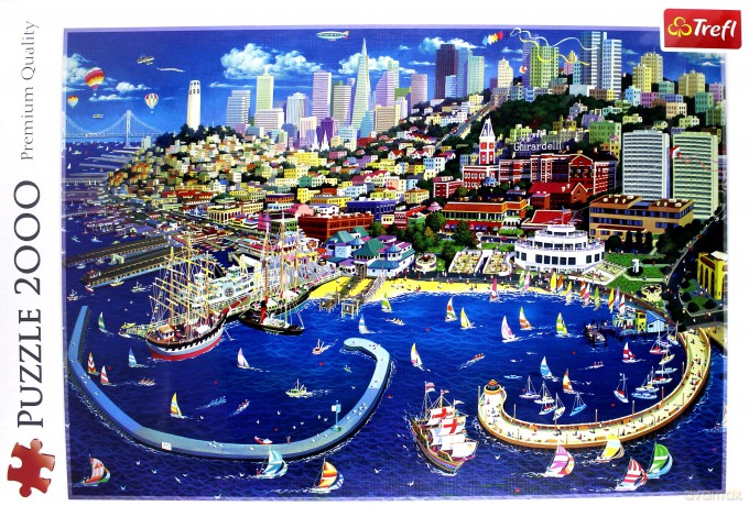 TREFL 2000 el. - Zatoka San Francisco [PUZZLE]