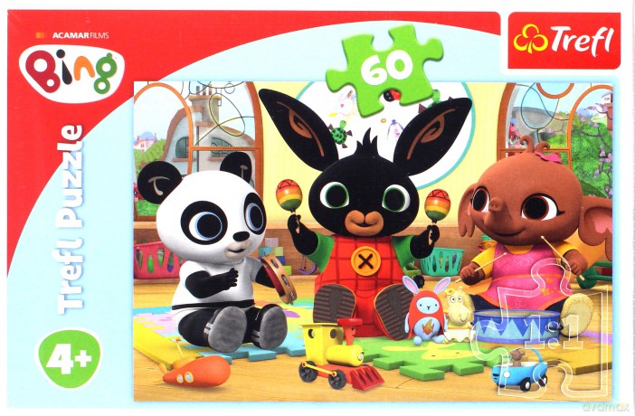 TREFL 60 el. - Bing - W rytmie Binga [PUZZLE]