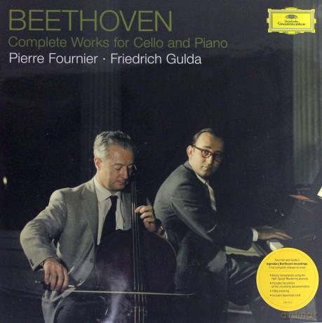 Pierre Fournier: Beethoven Complete Works For Cello And Piano [3xWinyl]