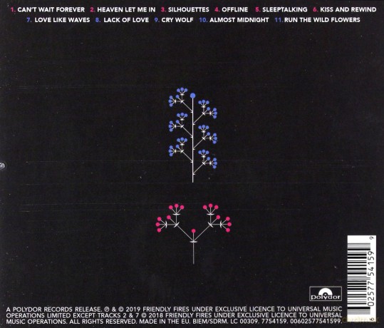 Friendly Fires: Inflorescent [CD]
