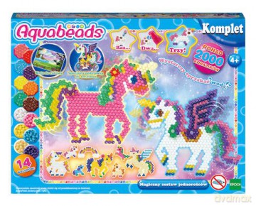 Aquabeads Zestaw Jednorożców (ruchome części)