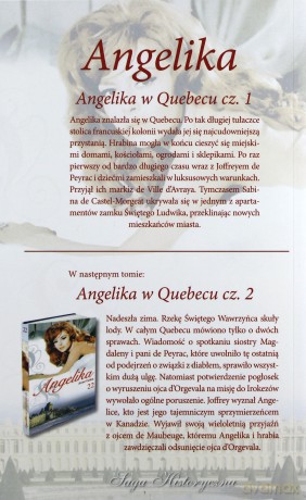 Angelika tom 21: Angelika w Quebecu cz. 1 - Anne Golon [książka]
