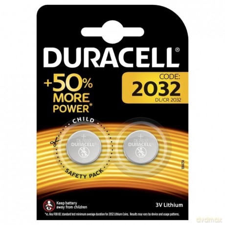 DURACELL litowa DL 2032 B2
