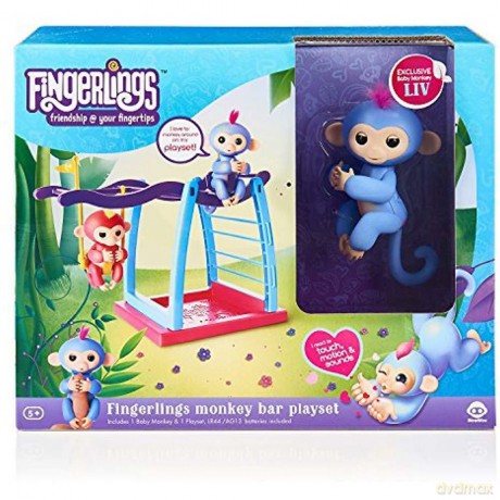 Fingerlings plac zabaw z huśtawką - zestaw