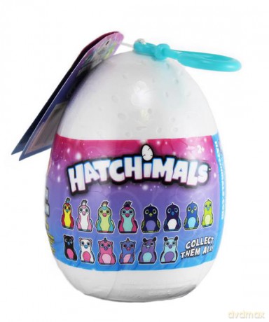 Hatchimals - Pluszowy brelok w jajku 10 cm
