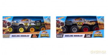 Hot Wheels Monster Trucks Pojazd Rev Tredz 1:43 2-pak
