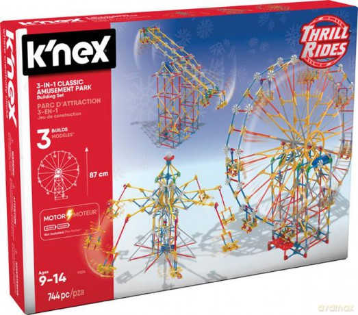 K'Nex 3w1 Wesołe Miasteczko - zestaw konstrukcyjny