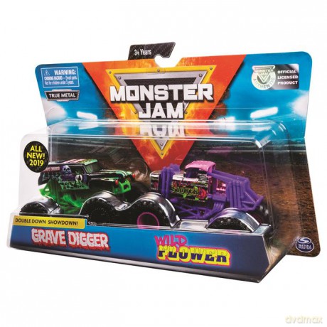 Monster Jam 1:64 Auto 2pk