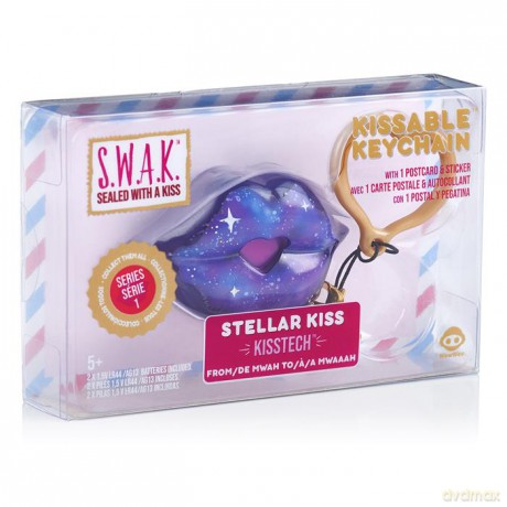 S.W.A.K Interaktywne całuśne usta- brelok Stellar Kiss