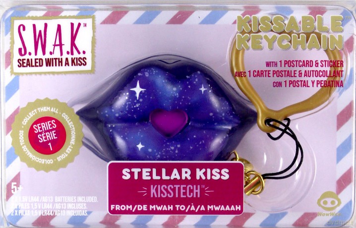 S.W.A.K Interaktywne całuśne usta- brelok Stellar Kiss