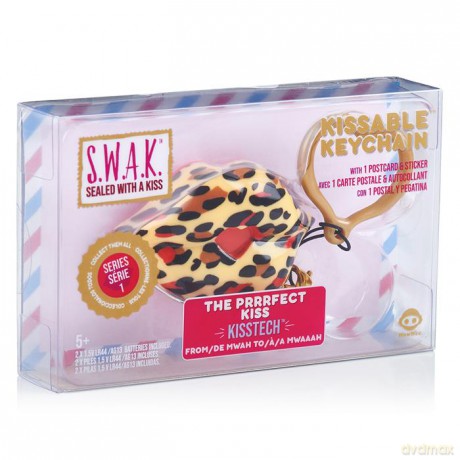 S.W.A.K Interaktywne całuśne usta- brelok The Prrrfect Kiss