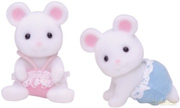 Sylvanian Families Bliźniaki białych myszek