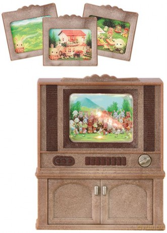 Sylvanian Families Luksusowy telewizor kolorowy