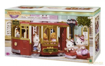 Sylvanian Families Town Series Tramwaj