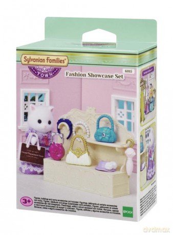 Sylvanian Families Town Series Zestaw modnych akcesoriów ze stojakiem
